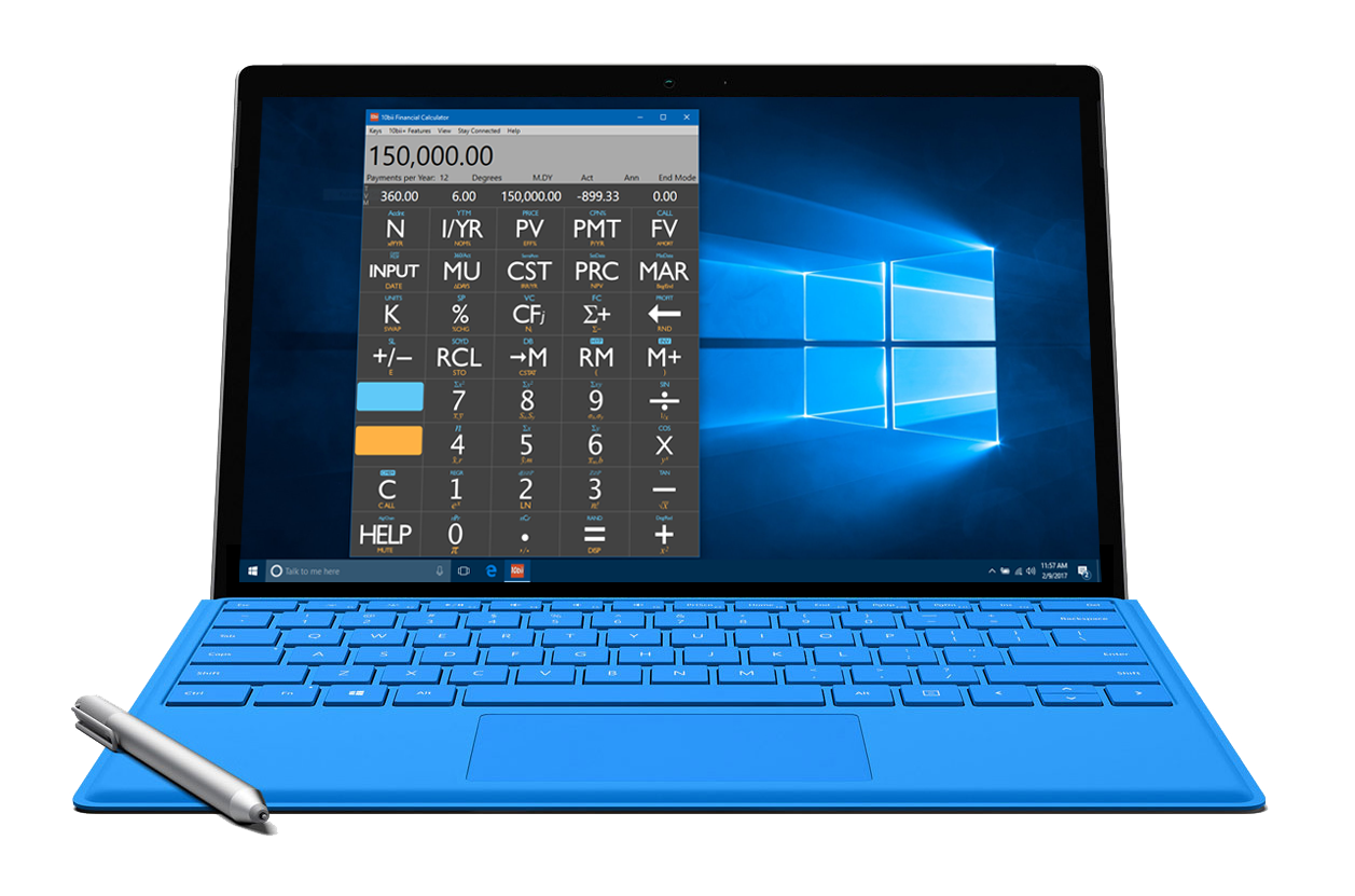 10bii Financial Calculator App For Windows